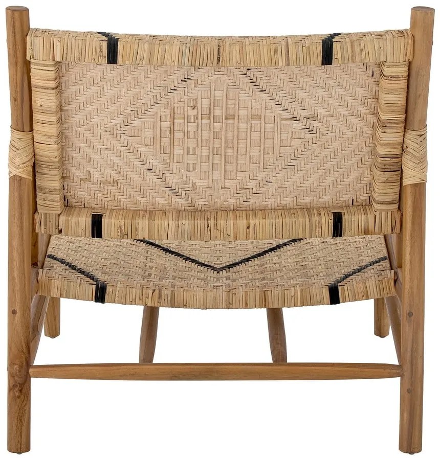 Fonott természetes színű fotel Lennox - Bloomingville