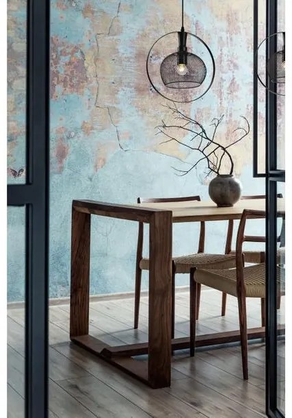 Lámpa Mennyezeti lámpatest XALIS 1, 7214,AC220-240V,50/60Hz,1*E27,IP20,átmérő 30CM,egyes, fekete