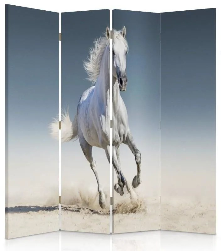 Gario Paraván Homokban futó ló Méret: 145 x 170 cm, Kivitelezés: Klasszikus paraván