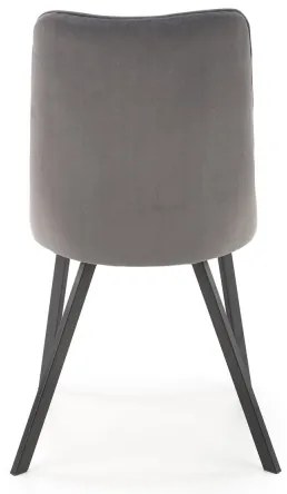 RESTIVO étkezőszék, 1 db, szürke