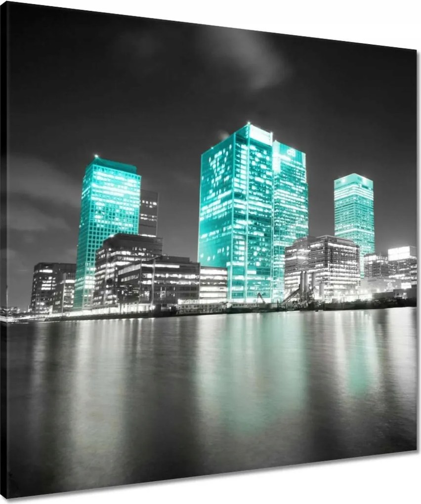 Vászonkép 60x60 Fekete-fehér fotó Anglia