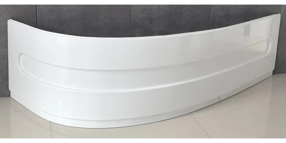 Aszimmetrikus kád előlap jobb 160 cm
