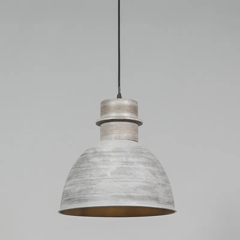 2 db-os szett rusztikus lógólámpa szürke - Dory