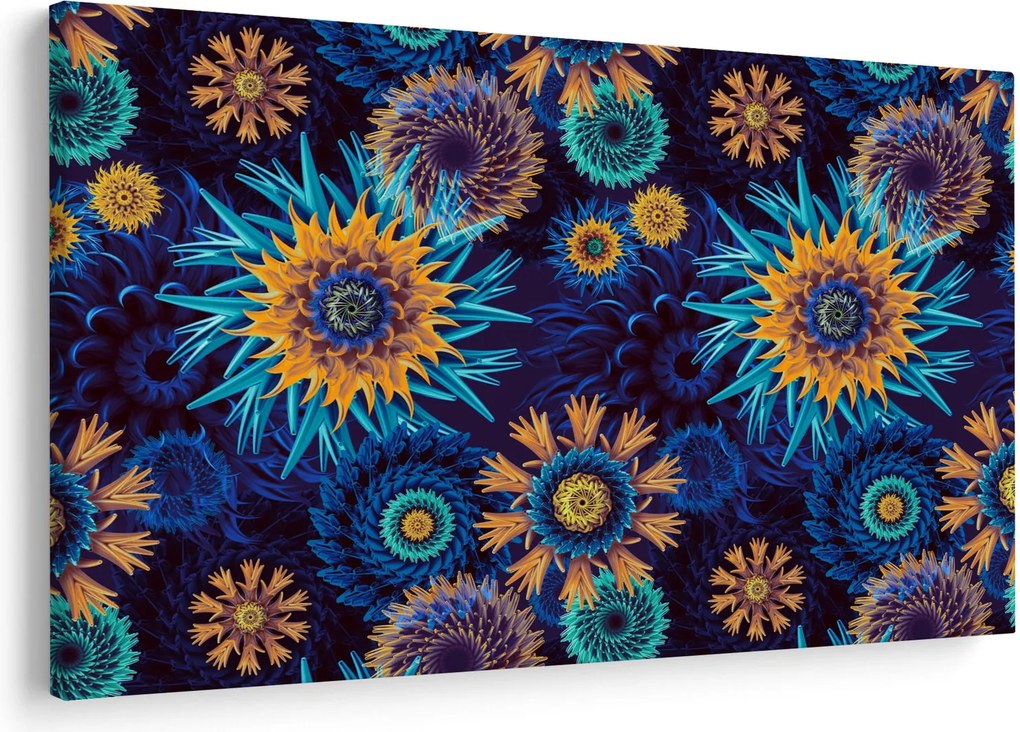 Kép - 3D virágok (90x60 cm)