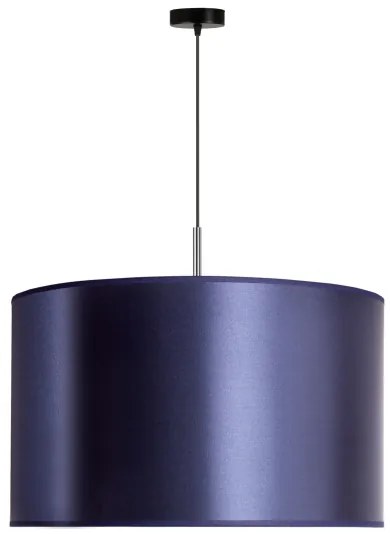 Duolla - Csillár zsinóron CANNES 1xE27/15W/230V á. 50 cm kék/ezüst