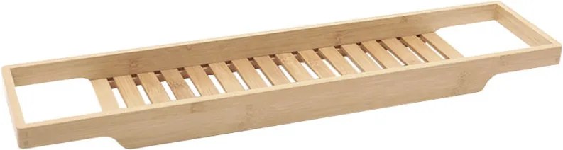 Mexen Bamboo fürdőkádra polc 70 cm, természetes bambusz - 701070-00