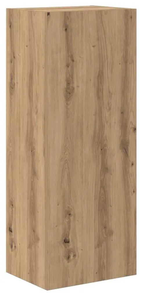 vidaXL TV Fali Szekrény Artisan tölgy 40,5 x 30 x 102 cm Faanyag