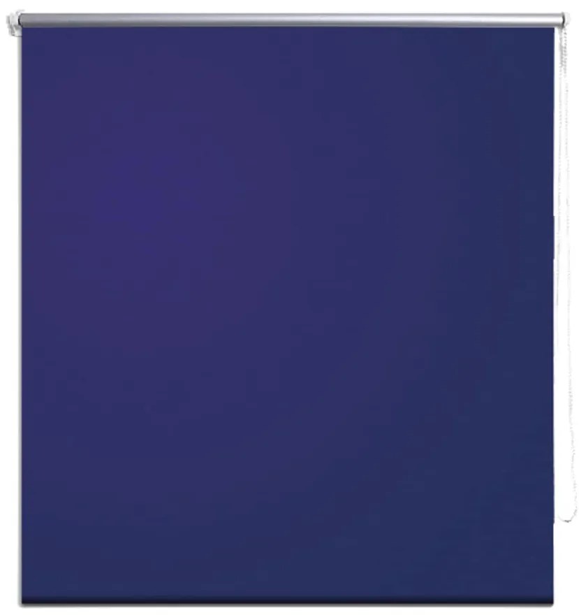 vidaXL Roló Elsötétítés 140x 230 cm Tengerikék