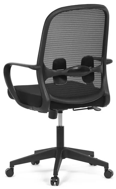 Fekete Szövet Irodai Szék Hinta Mechanikával. KA-S424 BK