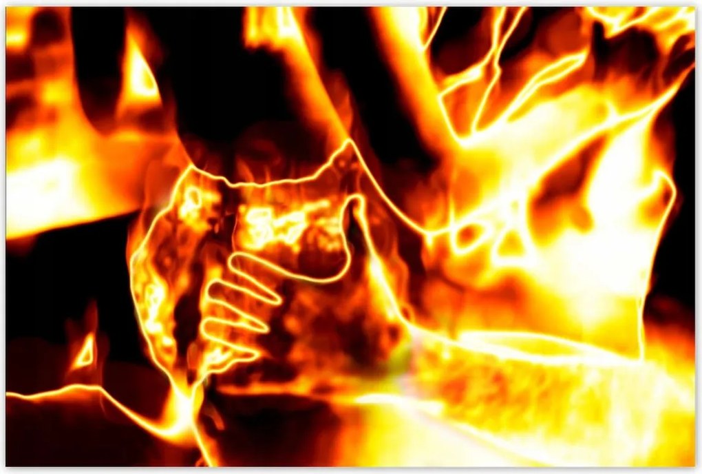 Poszterek 120x80 Lángoló szerelem Love