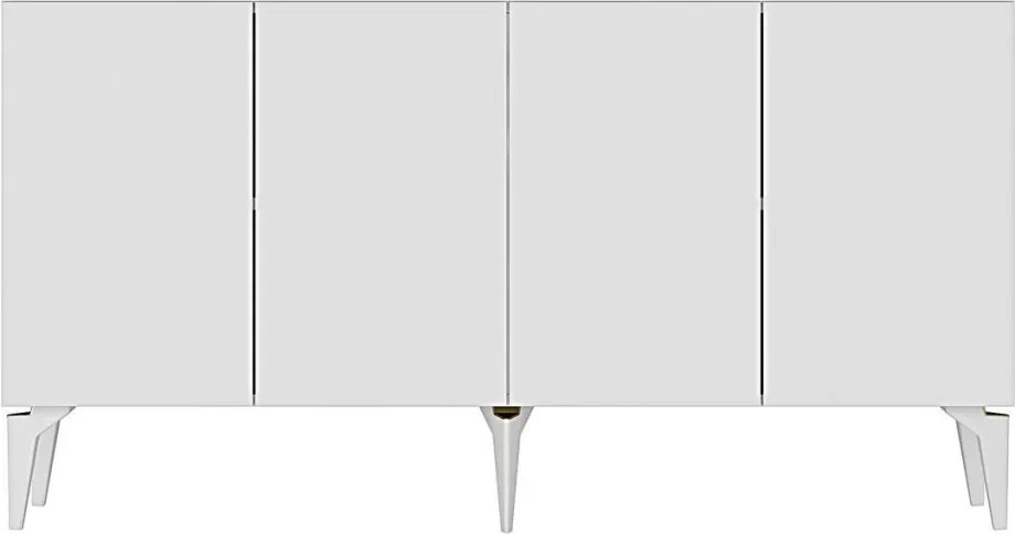 Lipa komód, fehér, 125 cm