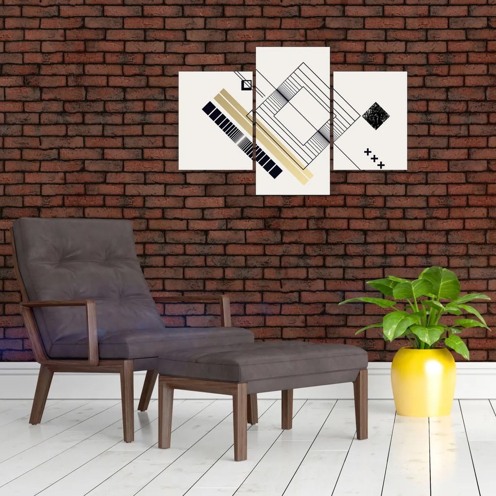 Kép - Geometriai formák N⁰6 (90x60 cm)