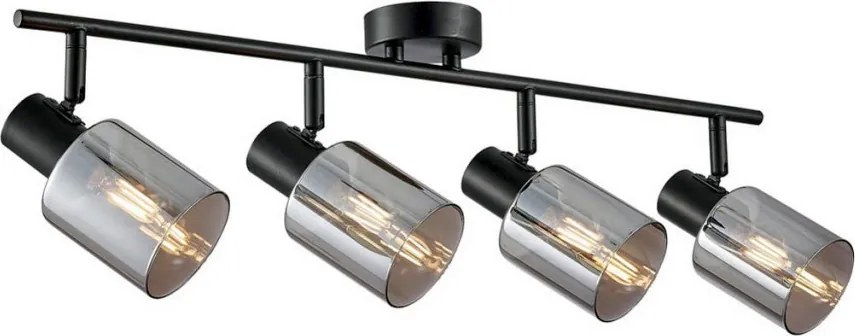 Italux Santia SPL-65342-4-BK-SG Spotlámpa 4x40W/E14 IP20