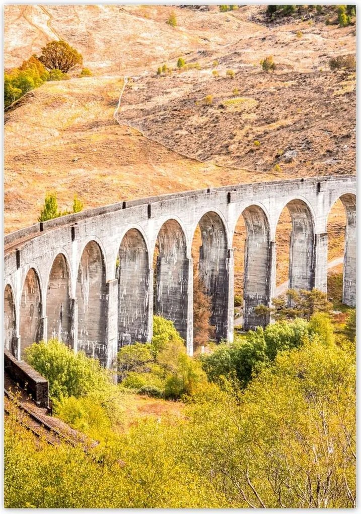 Poszterek 70x100 Vasút Vonatok Sínek