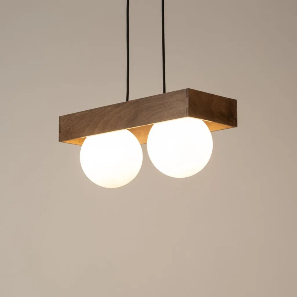 SIGMA LIGHTING 33664 BLOOM Modern Függesztett Lámpa Fehér, Barna, Fekete G9 IP20