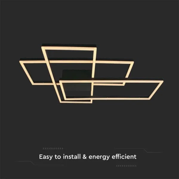 LED Mennyezeti lámpa LED/47W/230V 3000K fekete
