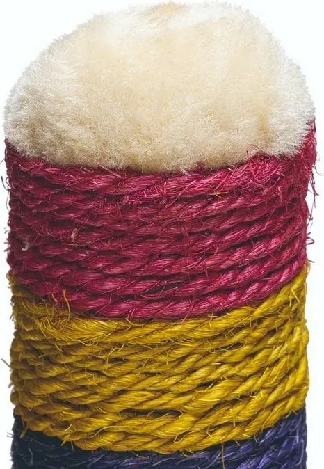 Beeztees Anja szivárványos kaparó, 30 x 30 x 45 cm