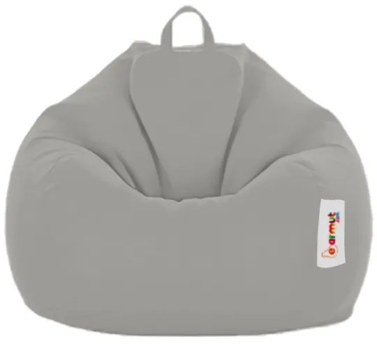 Babzsák 60x60 cm szürke