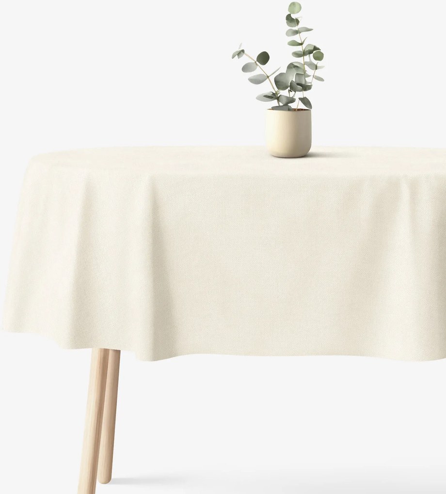 Goldea ovális terítő malaga - krémszínű 120 x 160 cm