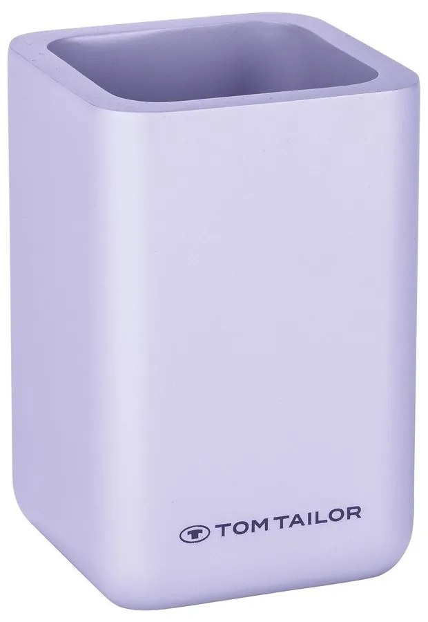 Lila poligyanta fogkefetartó pohár Tom Tailor T-Rounded – Wenko
