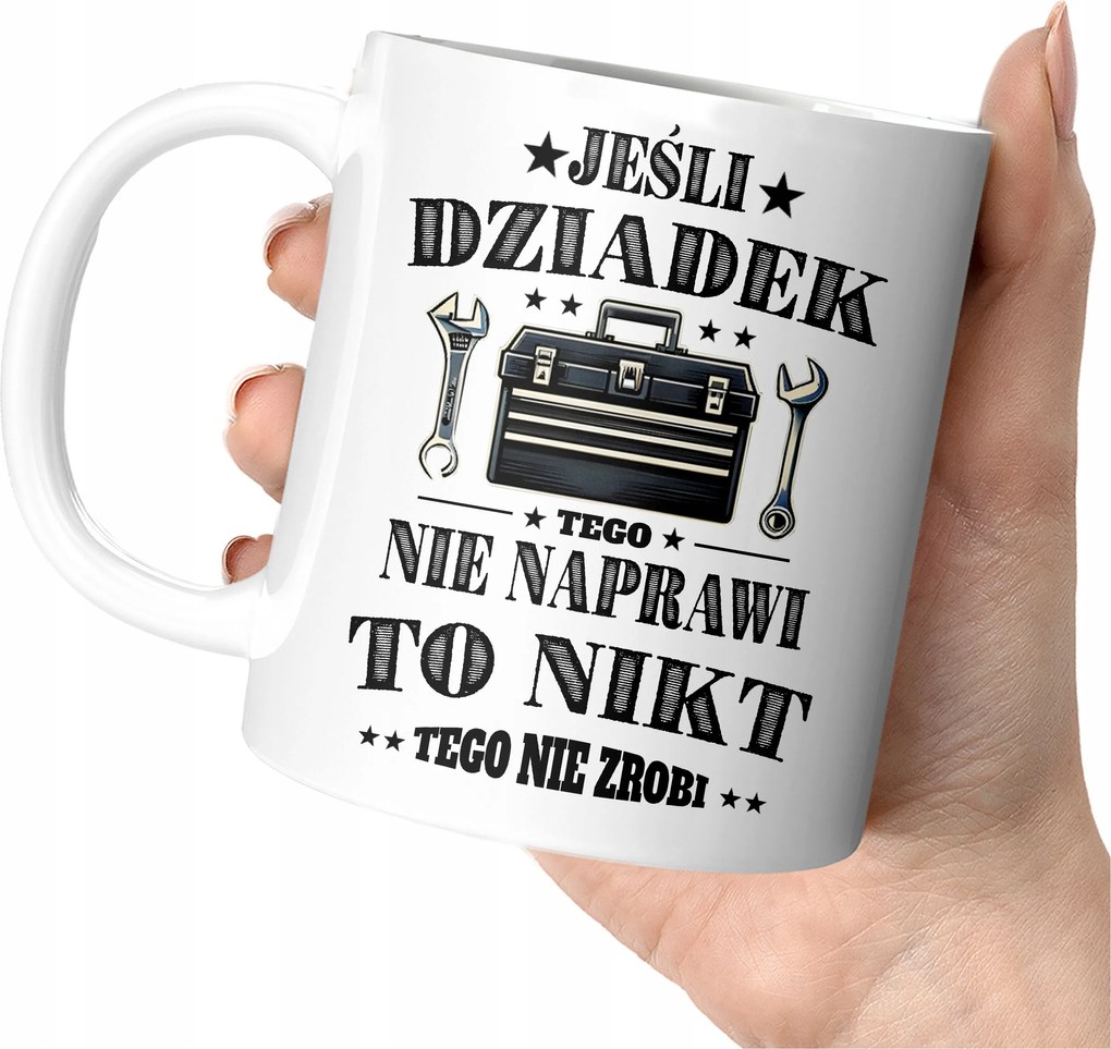 Bögre A Nagypapának, Ha A Nagypapa Nem Javítja Meg, Akkor Senki Sem Ajándék