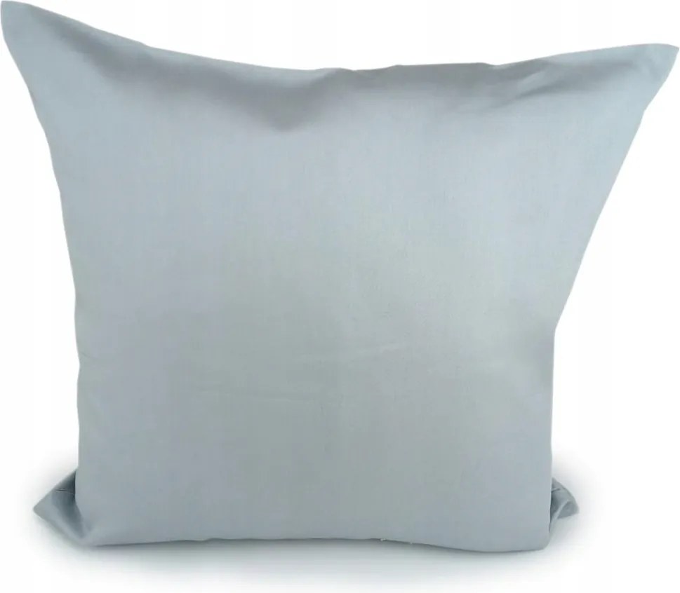 Pamut-szatén párnahuzat 40x40, hamuszürke