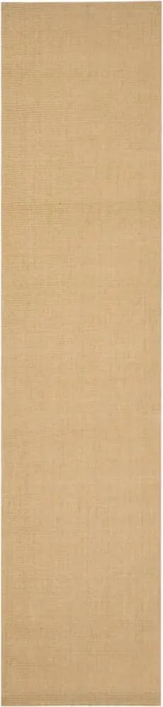 vidaXL természetes szizálszőnyeg 66x300 cm