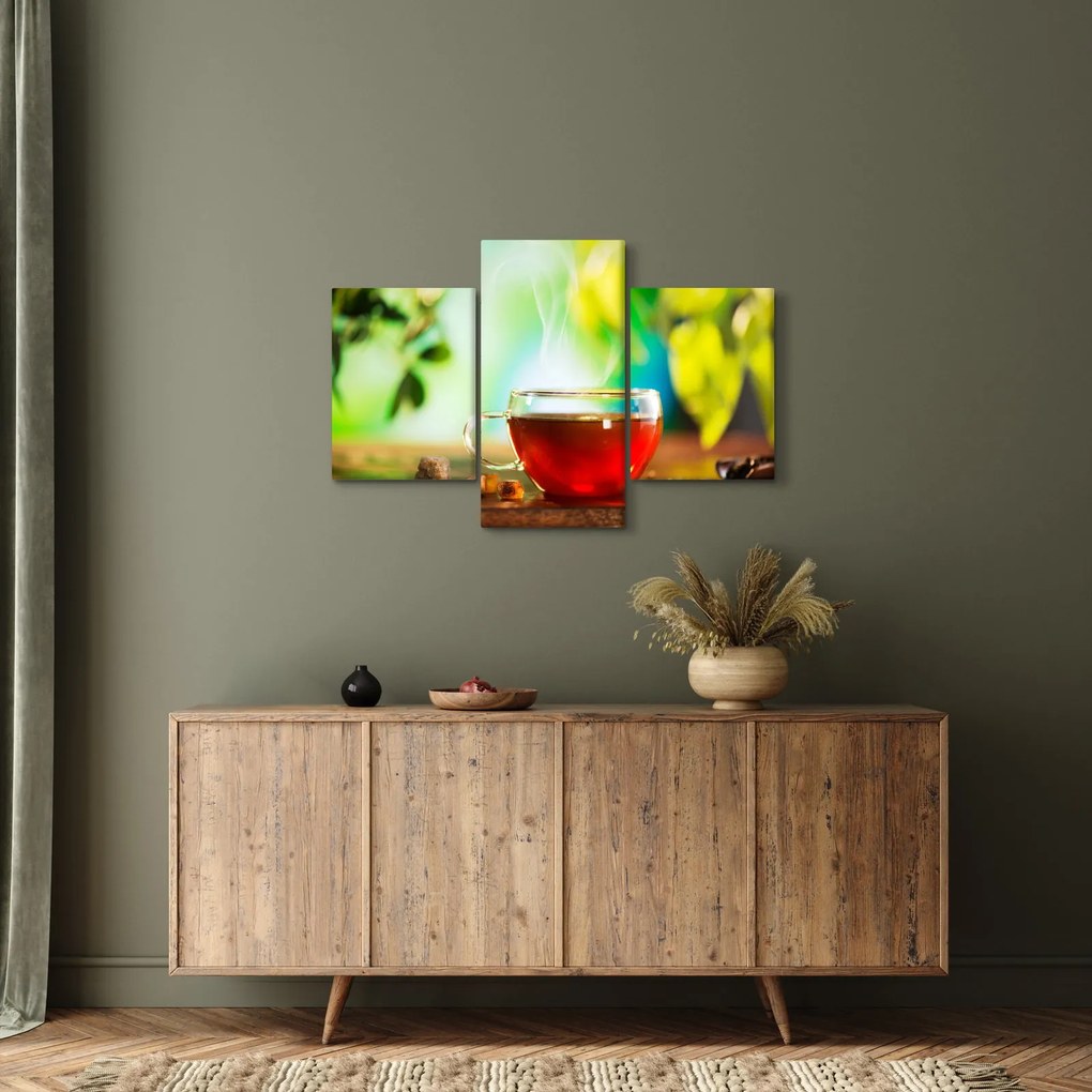 Kép - Csendélet teával (90x60 cm)