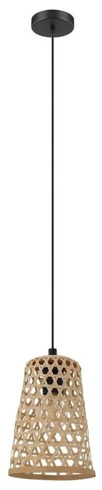 Eglo 43252 - Csillár zsinóron CLAVERDON 1xE27/40W/230V átm. 180mm