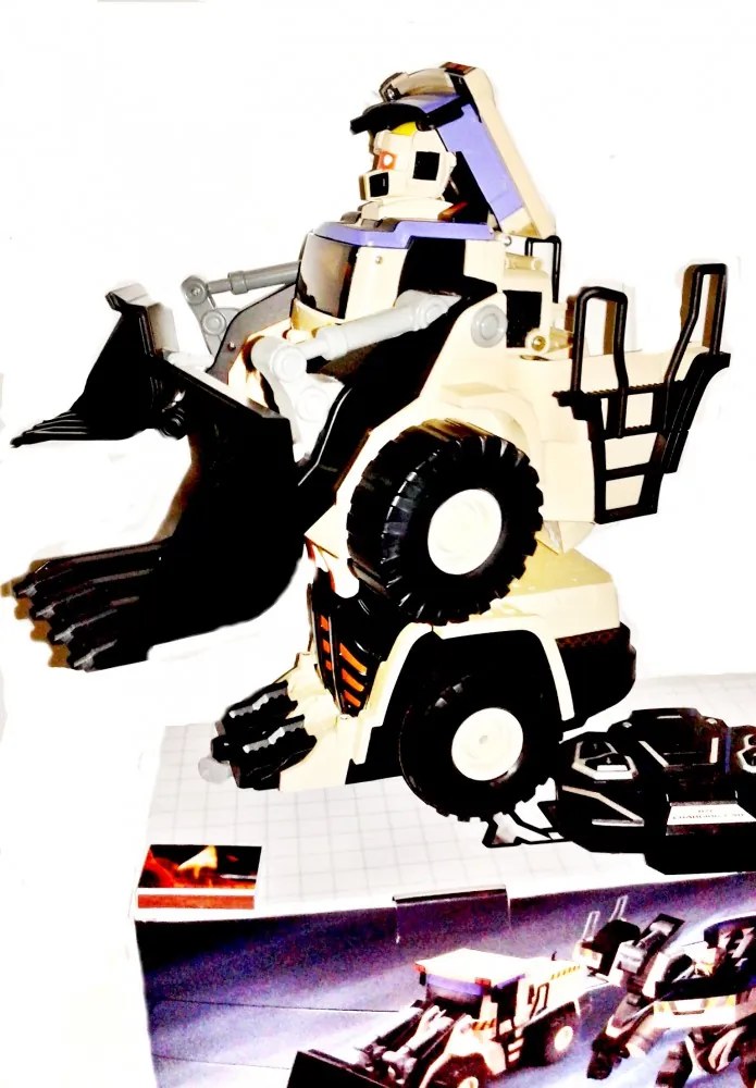 Jaki Óriás 45 Cm Autobot Kotró Gép Transformer Munkagép Hangvezérléssel
