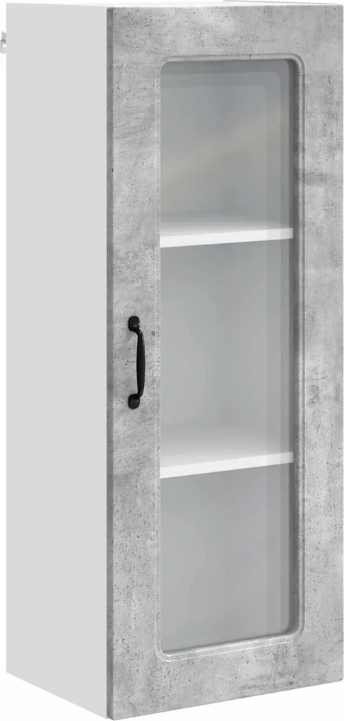 vidaXL Konyhaszekrény Kalmar Beton Szürke 40 x 31 x 100 cm Faanyag
