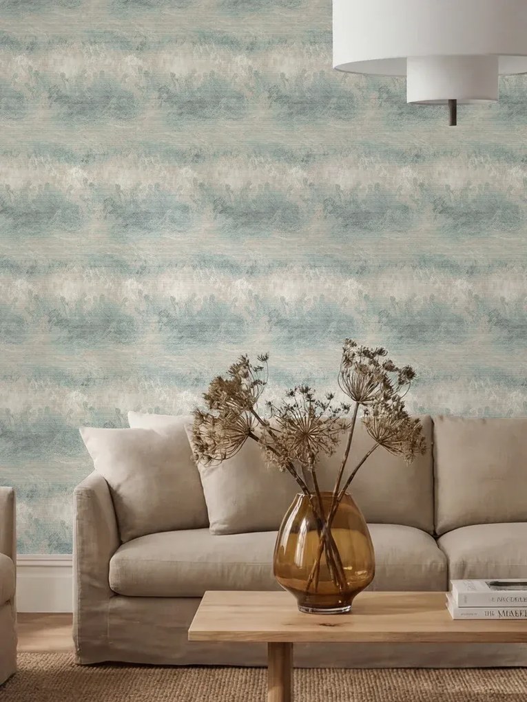 Esselle Home Elemental Madden kék-szürke akvarell vlies tapéta – 100630EH