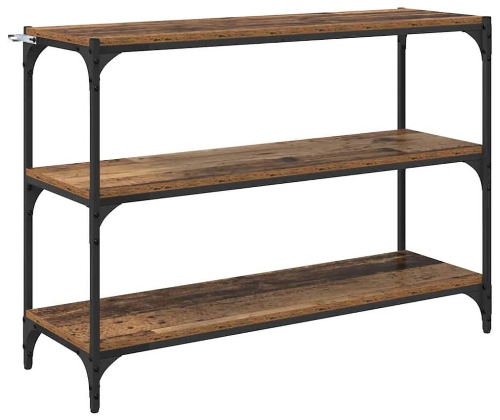 Könyvespolc Régi fa 100 x 33 x 71 cm Faanyag