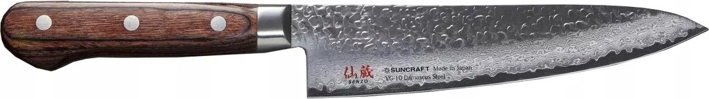 Japán séf kés Gyuto 180 Senzo Universal a Suncraft cégtől