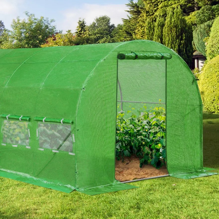 Kerti polytunnel 2 m x 3 m