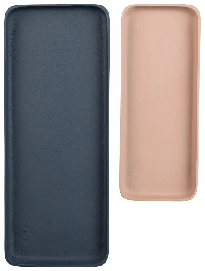 Fém dekoratív tálca szett 2 db-os 15,5x39,5 cm Rebel – Zuiver