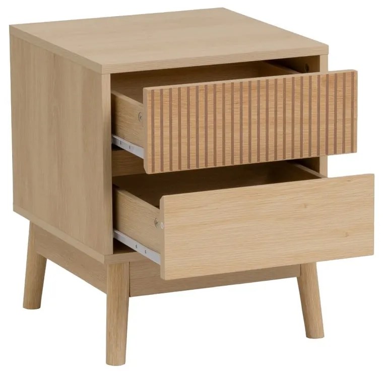 Natúr színű éjjeliszekrény Iona – Casa Selección
