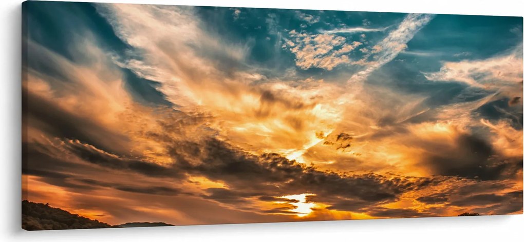 Felhők képe (120x50 cm)
