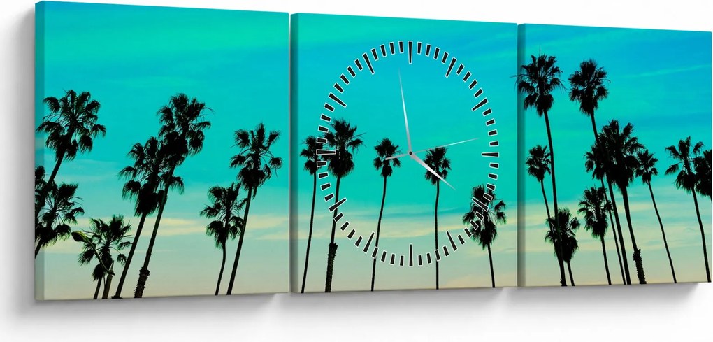 Kép - Kalifornia (órával) (90x30 cm)