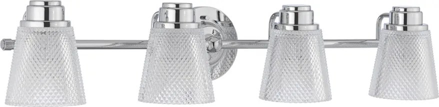 Quintiesse HUDSON QN-HUDSON4-BATH Fali lámpa 4x3,5W/G9 3000K 1280LM IP44