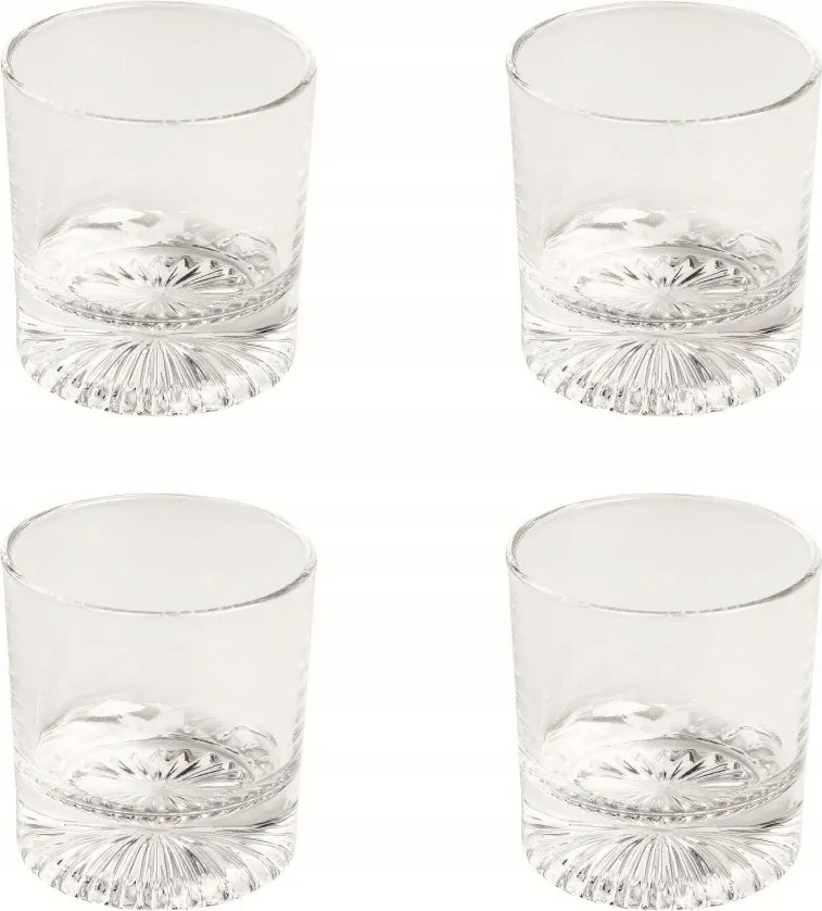 4 db-os whiskys pohár szett Puerto 300ml Homla