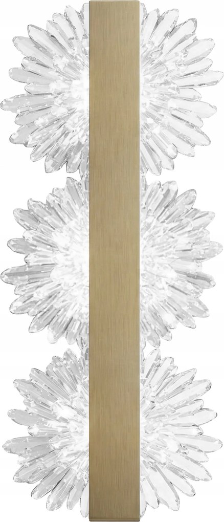 Fali Lámpa Belső Led G149-3W Szálcsiszolt Arany