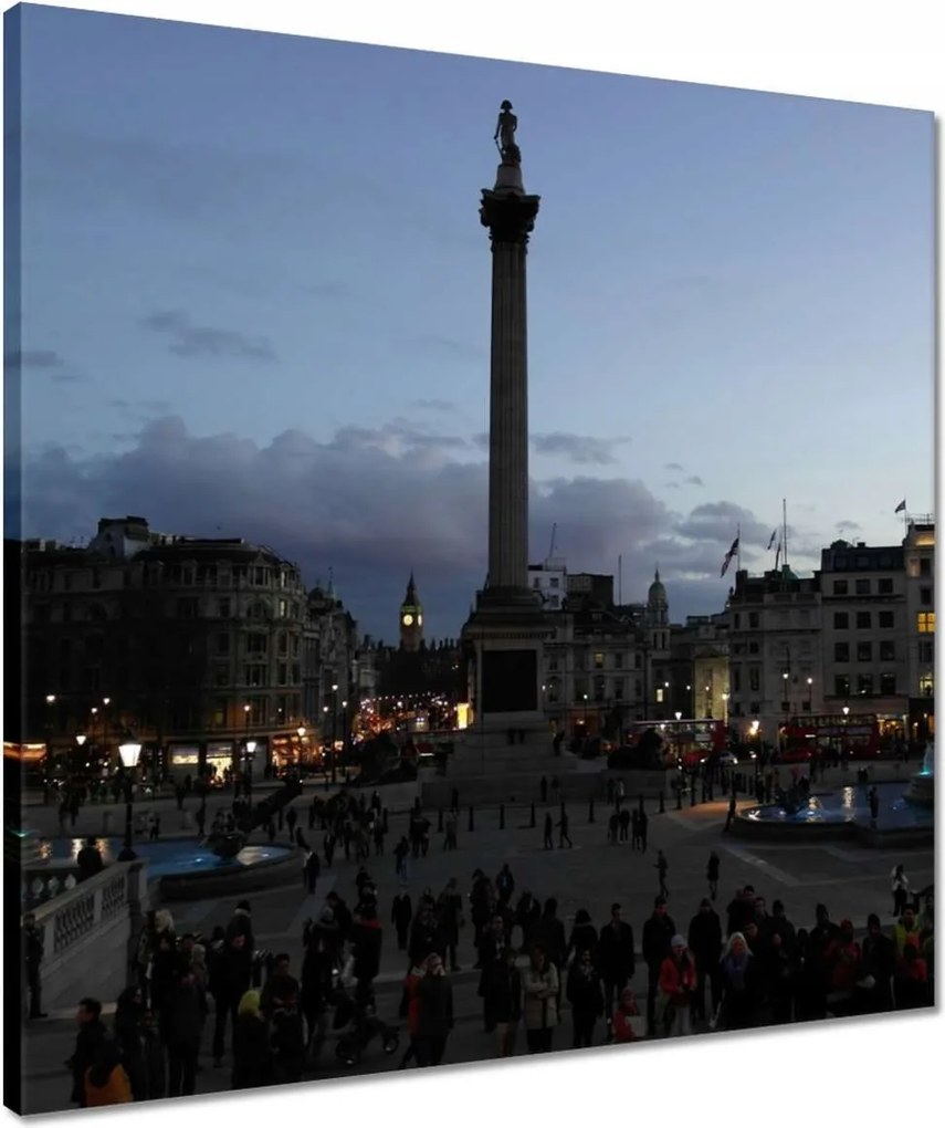 Vászonkép 50x50 Big Ben távol