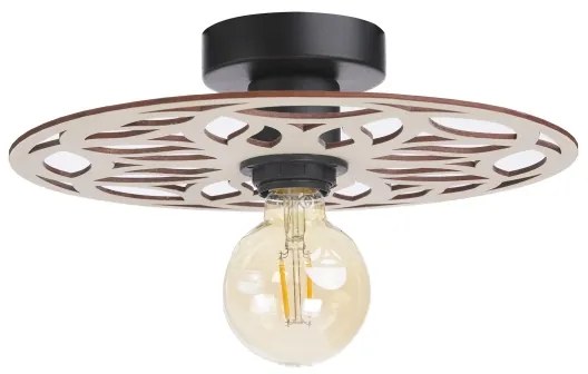 Felületre szerelhető csillár FALCO 1xE27/60W/230V átm. 30 cm bézs