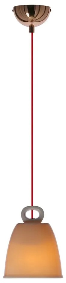 Fehér függőlámpa kerámia búrával Sewilla – Candellux Lighting