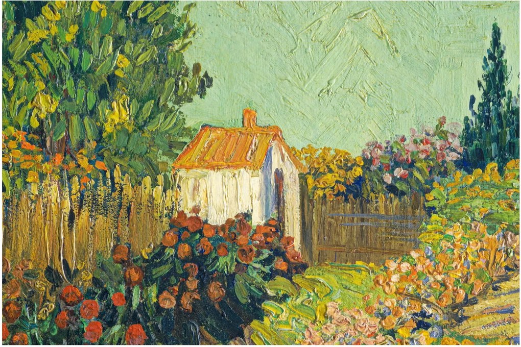 Kép - Imitator of Vincent van Gogh, Landscape, reprodukciók (90x60 cm)
