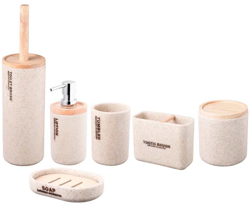 BISK Erga Dakar, álló szappanadagoló, bézs, ERG-07567