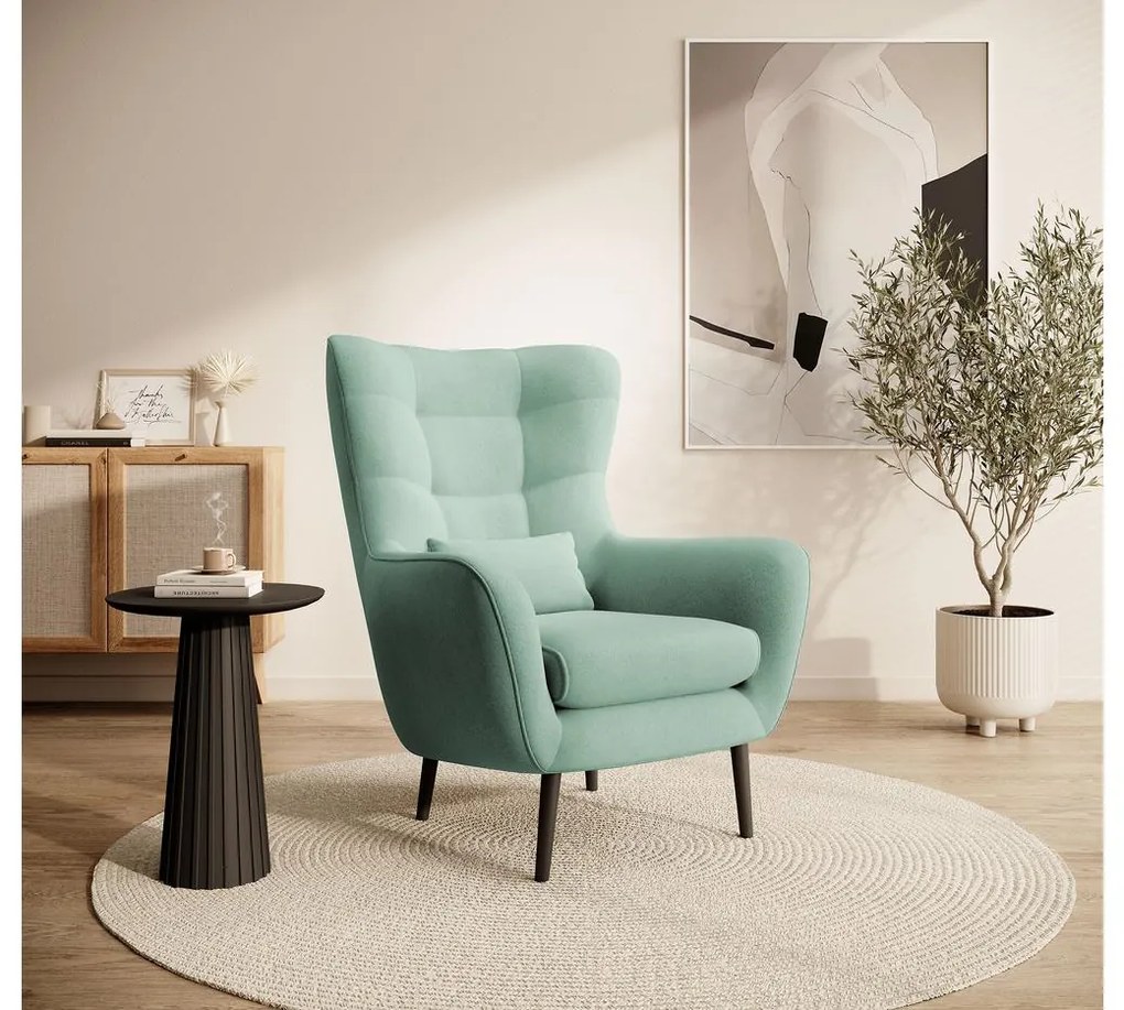 Fotel Veneza 1 (zöld + fekete). 1098916