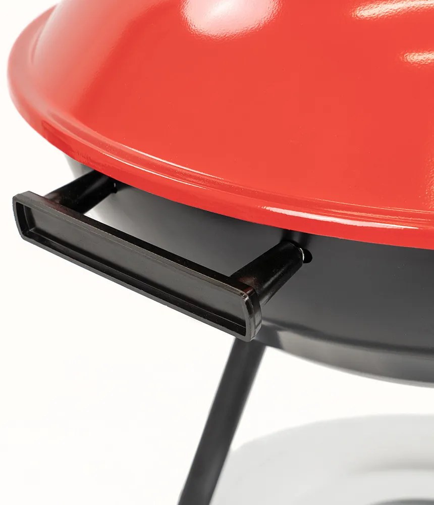 Faszenes kerti gömb grillsütő kerekes