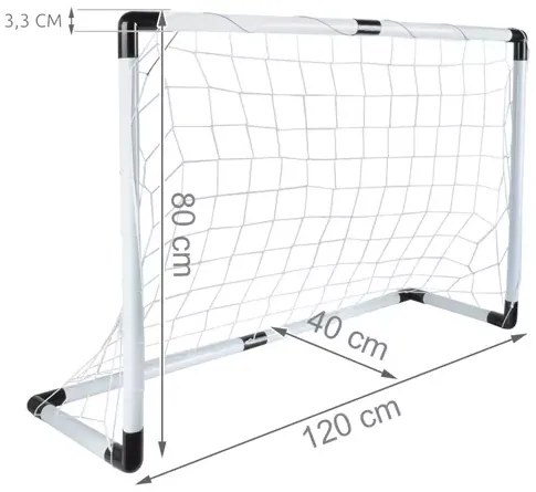 Gyermek focikészlet - focikapu + labda + pumpa - Trizand